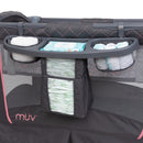 Load image into gallery viewer, Baby Trend nursery center playard comes with a deluxe parent organizer for diapers and wipes