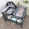 Simply Smart 2.0 Nursery Center Playard with Napper, Changer, Bassinet and Travel Bag in Shale Grey (Walmart Exclusive)