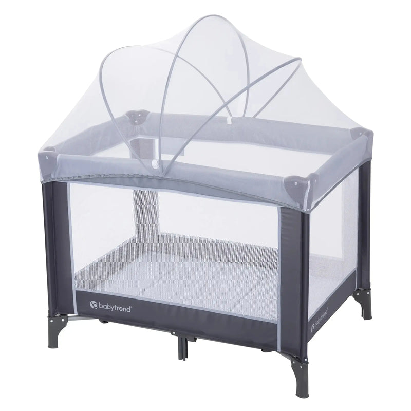 Nursery Center Playard with Bassinet in Stellar Grey (International)