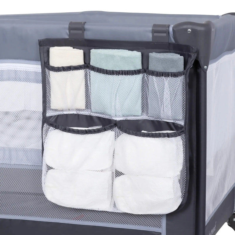 Nursery Center Playard with Bassinet in Stellar Grey (International)