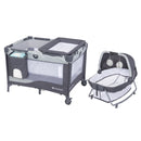 Load image into gallery viewer, Baby Trend Nursery Den Playard with Rocking Cradle