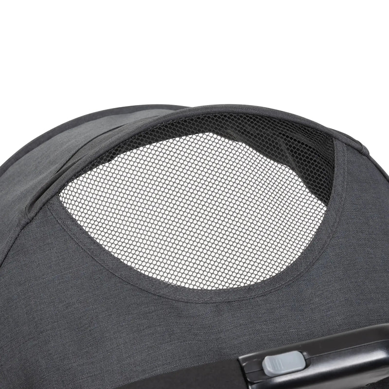 Baby Trend Tango Mini Stroller canopy with peek a boo window