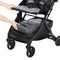 Baby Trend Tango Mini Stroller large storage basket with front access