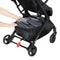 Baby Trend Tango Mini Stroller large storage basket with rear access