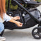 Baby Trend Morph Single to Double Modular Stroller basket with side zipper for expansion