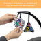 Baby Trend NuMotion Infinity Swing includes two interactive removable soft toys