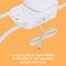 Baby Trend Sit N' Sway Portable Swing supports plug in and batteries