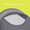 Baby Trend Expedition Zero Flat Jogging Stroller peek a boo window on canopy