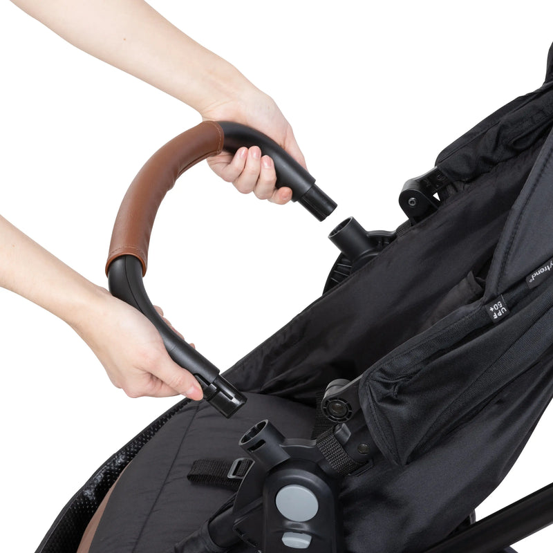 Baby Trend Passport Switch 6-in-1 Modular Stroller bumper bar on seat