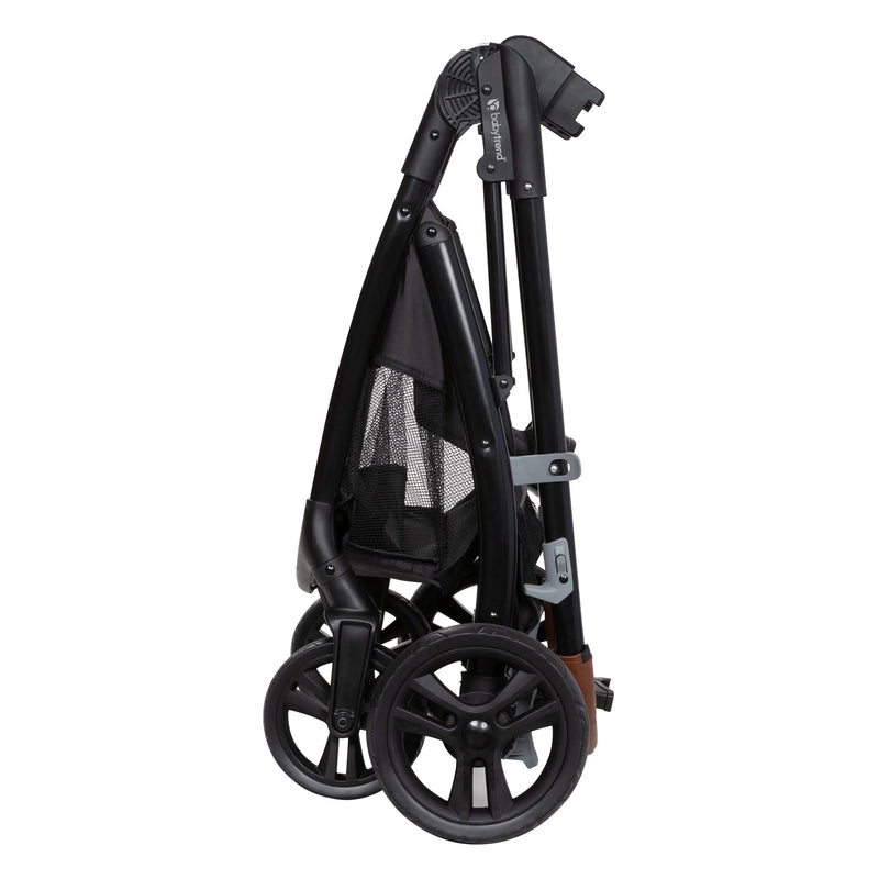 Baby Trend Passport Switch 6-in-1 Modular Stroller folds compact without seat connected