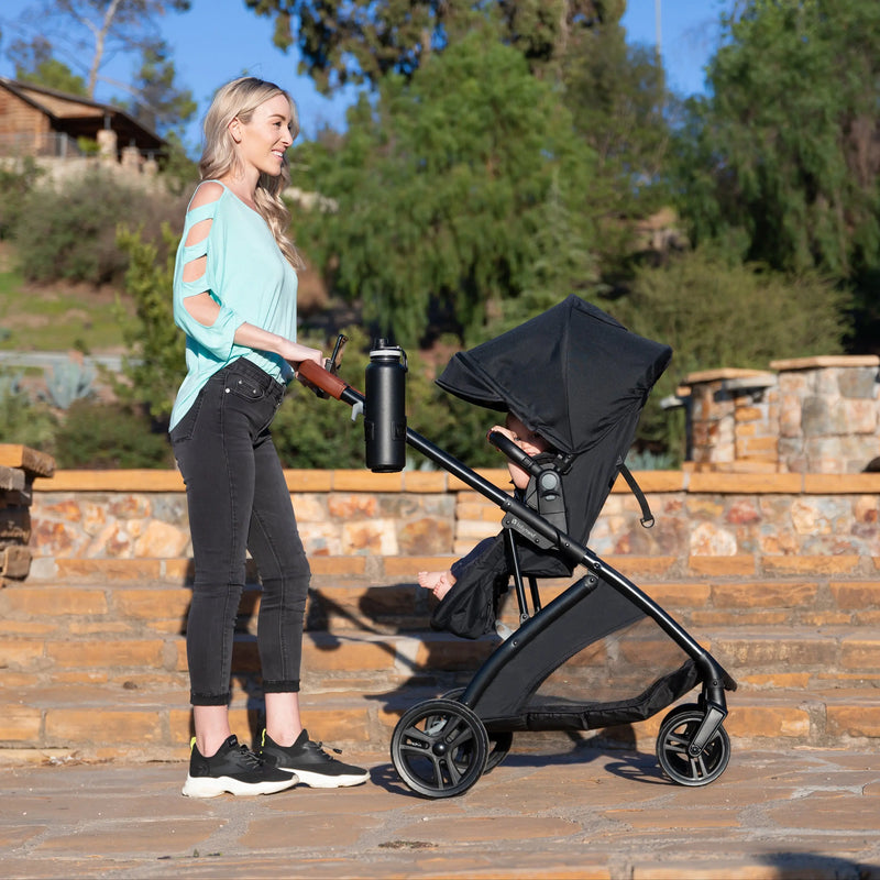 Passport Switch 6-in-1 Modular Travel System with EZ-Lift PLUS Infant Car Seat - Midnight Cocoa (Exclusive)