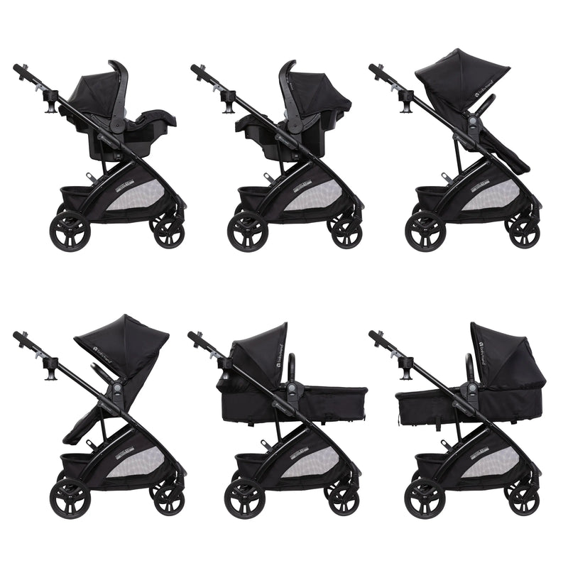 Passport Switch Modular Stroller Travel System with EZ-Lift PLUS Infant Car Seat