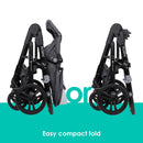 Load image into gallery viewer, Easy compact fold from the Baby Trend Morph Single to Double Modular Stroller