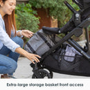 Load image into gallery viewer, Morph Single to Double Modular Stroller Travel System with EZ-Lift PLUS Infant Car Seat - Madrid Tan (Target Exclusive)