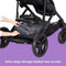 Morph Single to Double Modular Stroller Travel System with EZ-Lift™ PLUS Infant Car Seat in Madrid Tan (International)