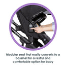 Load image into gallery viewer, Morph Single to Double Modular Stroller Travel System with EZ-Lift PLUS Infant Car Seat - Madrid Tan (Target Exclusive)