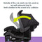 Morph Single to Double Modular Stroller Travel System with EZ-Lift™ PLUS Infant Car Seat in Madrid Tan (International)