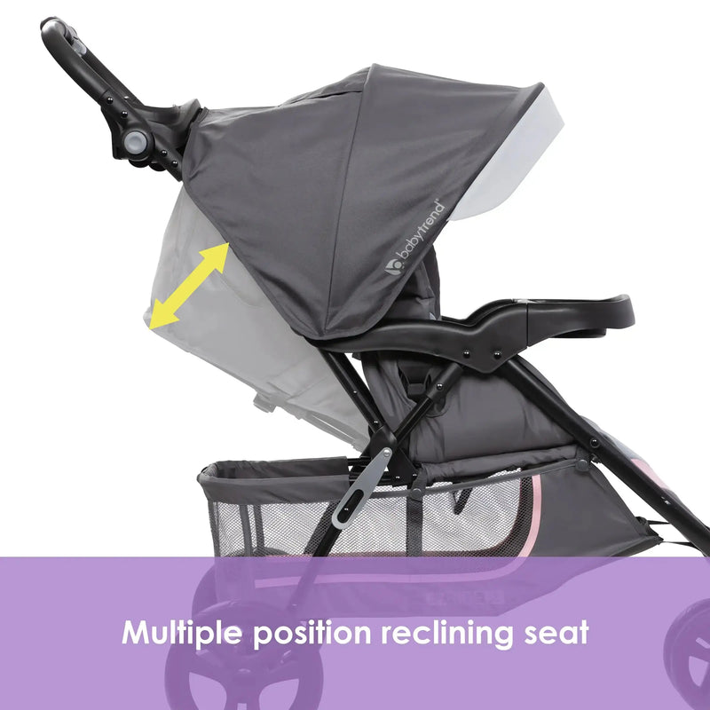 Baby Trend EZ Ride SE Stroller multiple position reclining seat