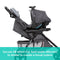 Baby Trend EZ Ride SE Stroller Secure-Lift infant car seat easily attaches to stroller