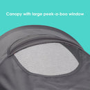 Load image into gallery viewer, Baby Trend EZ Ride SE Stroller canopy with large peek-a-boo window