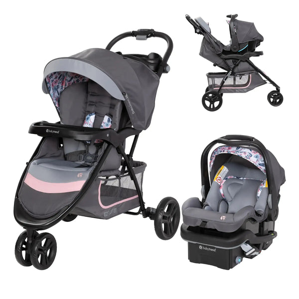 Baby Trend EZ Ride SE Stroller Travel System with Secure-Lift Infant Car Seat
