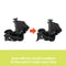 Baby Trend EZ Ride SE Stroller Travel System with Secure-Lift Infant Car Seat