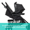 EZ Ride Stroller Travel System with EZ-Lift™ Infant Car Seat in Desert Tan (International)