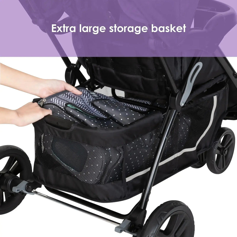 EZ Ride Stroller Travel System with EZ-Lift™ Infant Car Seat in Desert Tan (International)