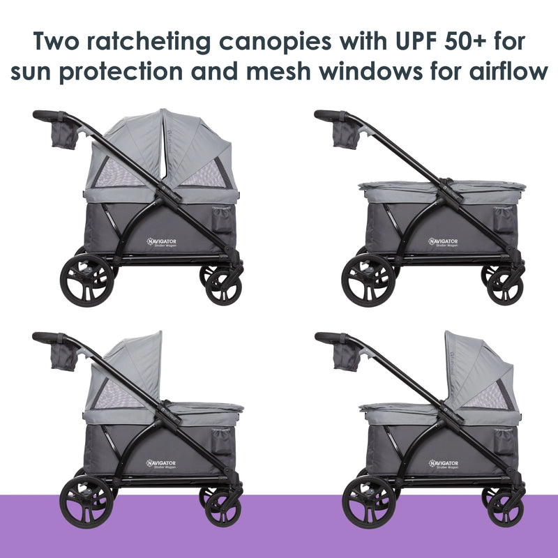 Navigator® 2-in-1 Stroller Wagon in Madrid Grey (Target Exclusive)