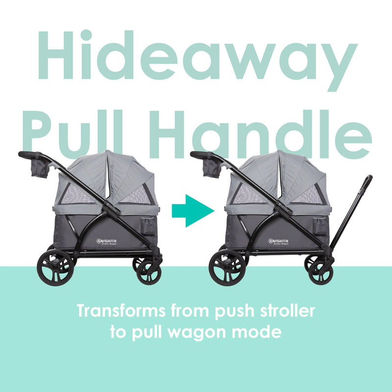Navigator® 2-in-1 Stroller Wagon in Madrid Grey (Target Exclusive)