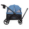 Side view of the Baby Trend Navigator 2-in-1 Stroller Wagon