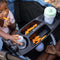 Center child tray of the Baby Trend Navigator 2-in-1 Stroller Wagon