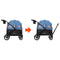 Hide away pull handle on the Baby Trend Navigator 2-in-1 Stroller Wagon