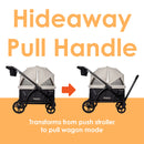 Load image into gallery viewer, Navigator® 2-in-1 Stroller Wagon in Desert Tan (Walmart Exclusive)