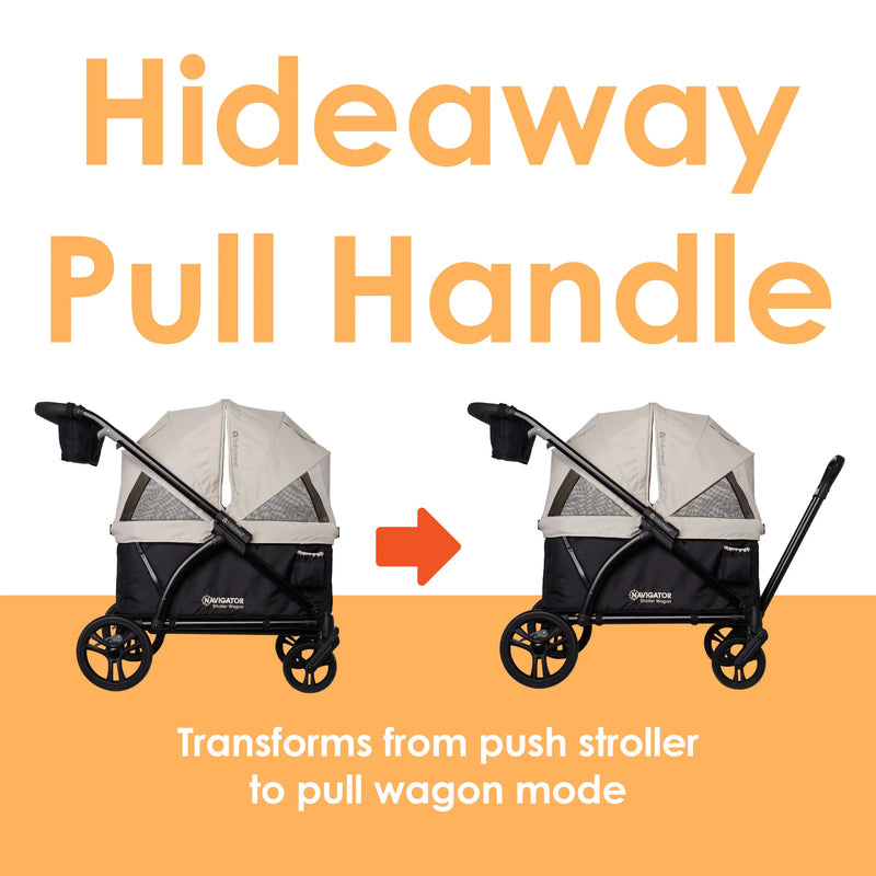 Navigator® 2-in-1 Stroller Wagon in Desert Tan (Walmart Exclusive)