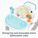 Load image into gallery viewer, Dining tray and removable insert of the Smart Steps Dine N’ Play 3-in-1 Feeding Walker