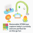 Load image into gallery viewer, Removable STEM toys capture baby's curiosity and are perfect for on-the-go fun of the Smart Steps by Baby Trend Bounce N’ Dance 4-in-1 Activity Center Walker