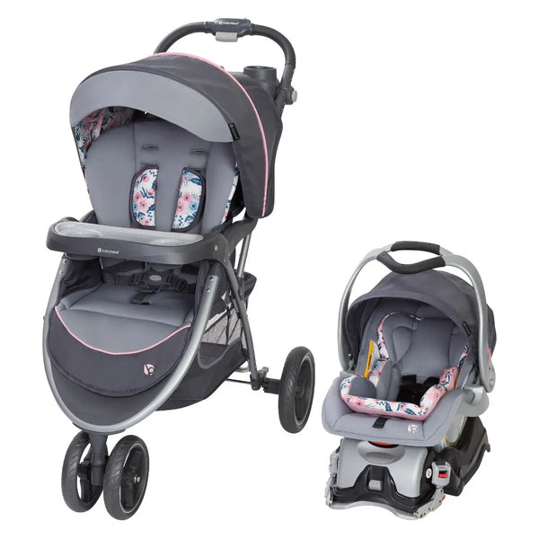 Skyview Plus Stroller Travel System with EZ Flex-Loc® 32 Infant Car Seat in Bluebell