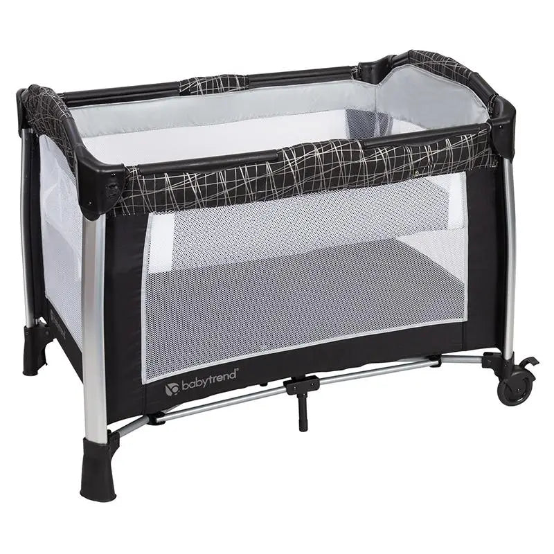 Baby Trend GoLite ELX Nursery Center Playard with full-size bassinet