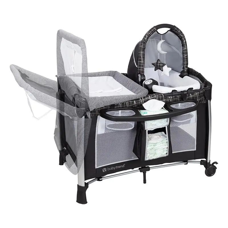 Baby Trend GoLite ELX Nursery Center Playard with flip away changing table