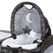 Baby Trend GoLite ELX Nursery Center Playard with removable rock-a-bye bassinet and two hanging toys