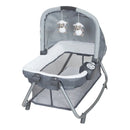 Load image into gallery viewer, Baby Trend Retreat Nursery Center Playard includes removable rock-a-bye bassinet napper