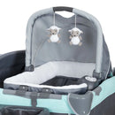 Load image into gallery viewer, Baby Trend Retreat Nursery Center Playard includes removable rock-a-bye bassinet napper