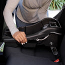 Load image into gallery viewer, Flip foot on the base of the Baby Trend EZ-Lift PLUS Infant Car Seat with Cozy Cover