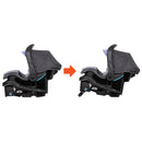Load image into gallery viewer, Recline flip foot of the base for best position in car of the Baby Trend EZ-Lift PRO Infant Car Seat