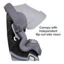 Load image into gallery viewer, Baby Trend Cover Me 4-in-1 Convertible Car Seat canopy adjustment