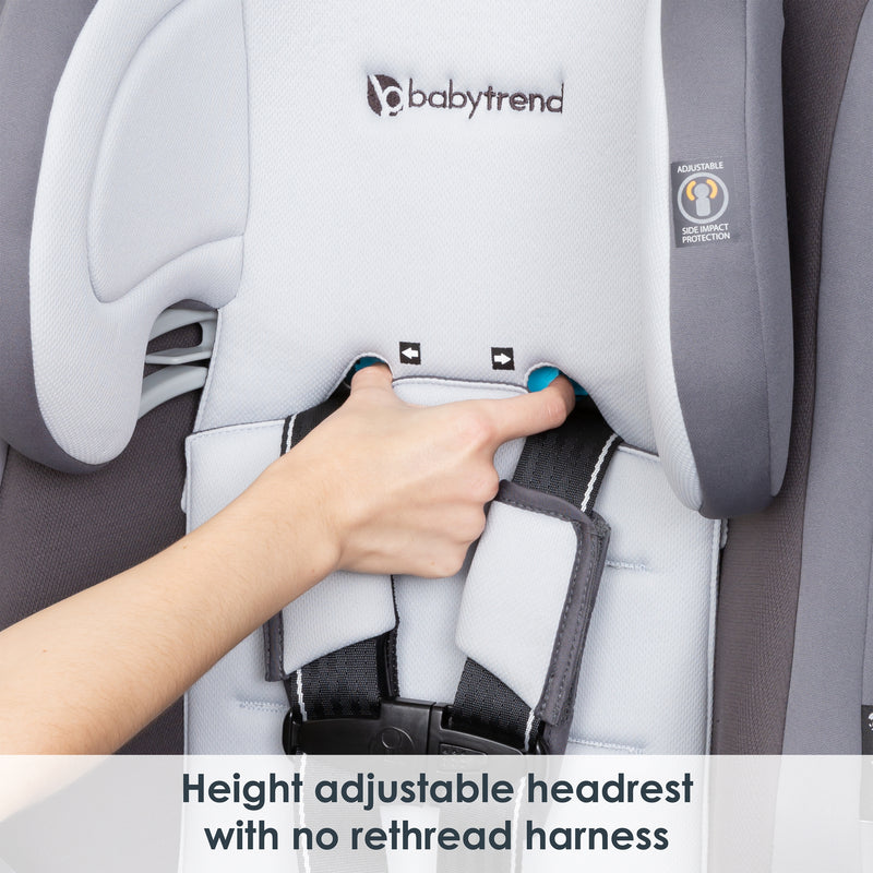 Baby Trend Cover Me 4-in-1 Convertible Car Seat no retread harness and headrest