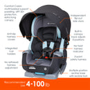 Load image into gallery viewer, Baby Trend Cover Me 4-in-1 Convertible Car Seat in Desert Blue