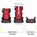 Load image into gallery viewer, Baby Trend PROtect 2-in-1 Folding Booster Car Seat with multiple position seatings