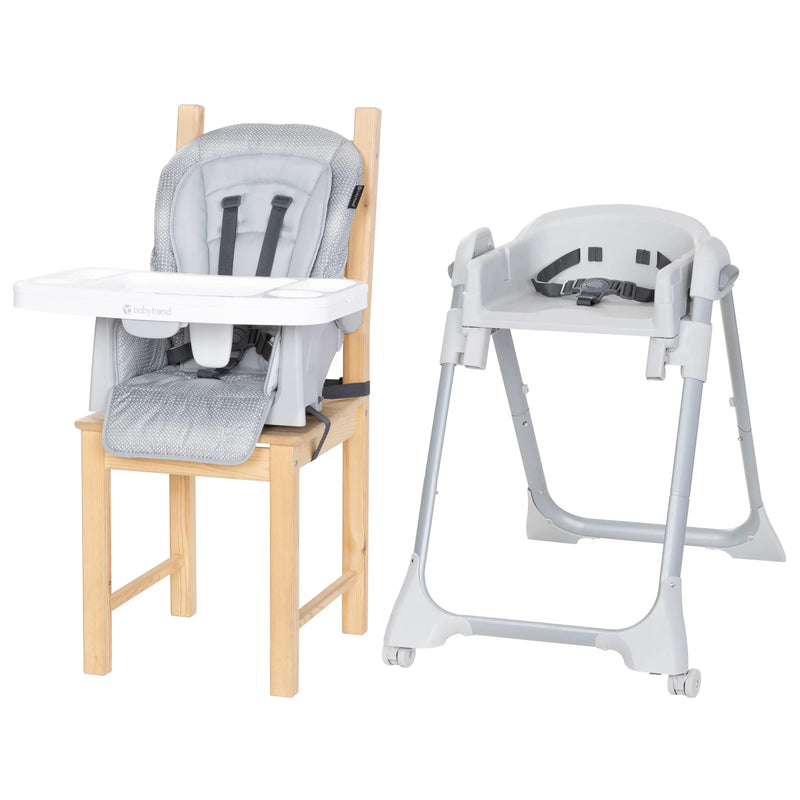 Baby Trend Everlast 7-in-1 High Chair can be used with two children or toddler